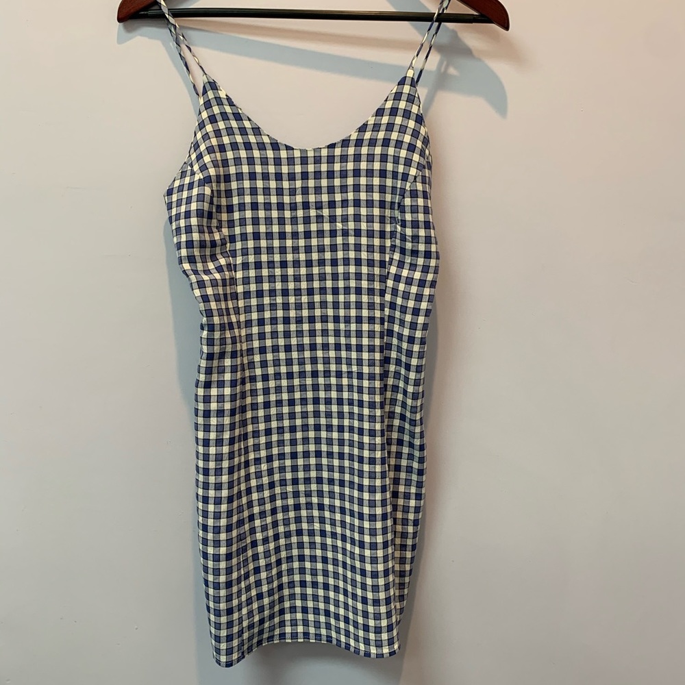 Gingham print Dress